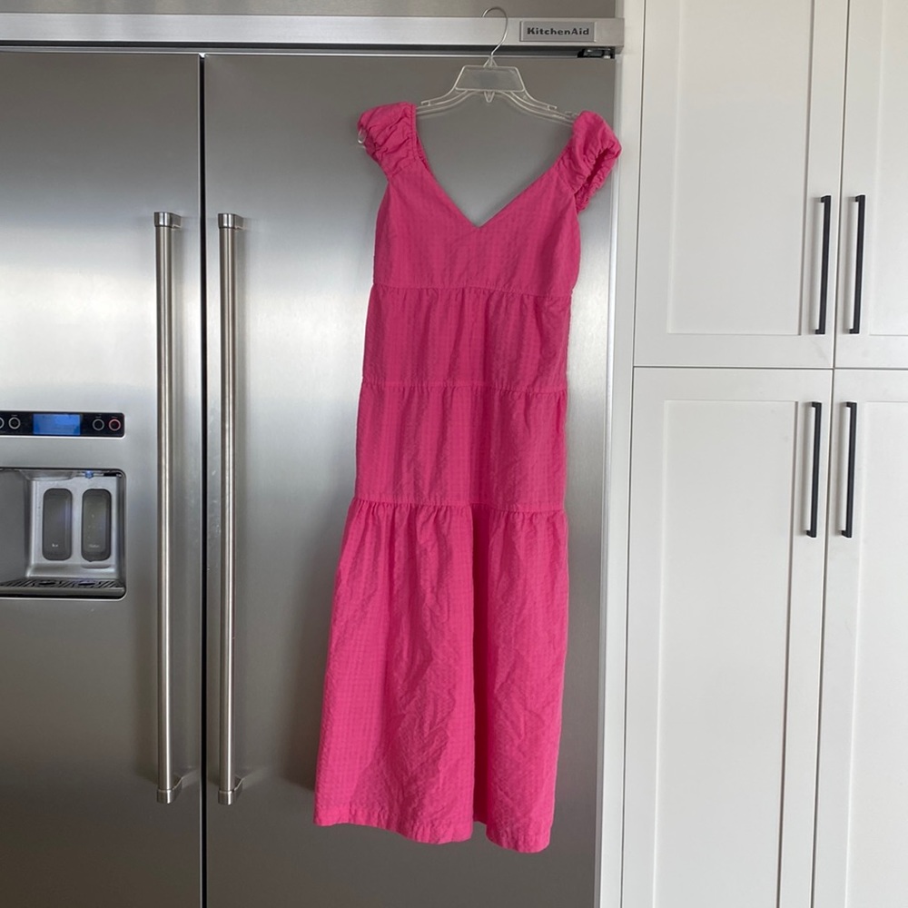 Hot pink Old Navy Maxi dress size xs